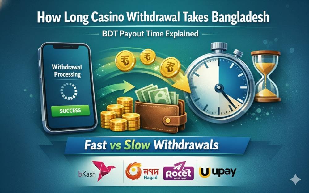 how long casino withdrawal takes bangladesh